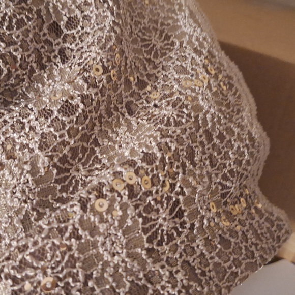 R & M Collections Sz. 16 beige dress with jacket - Picture 2 of 6